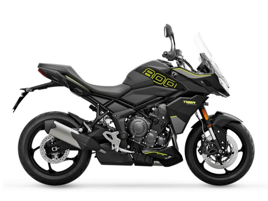 2026 Triumph Tiger Sport 800 Sapphire Black