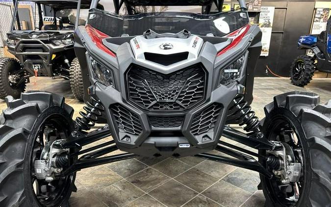 2024 Can-Am® Maverick X3 MAX RS Turbo RR Fiery Red & Hyper Silver