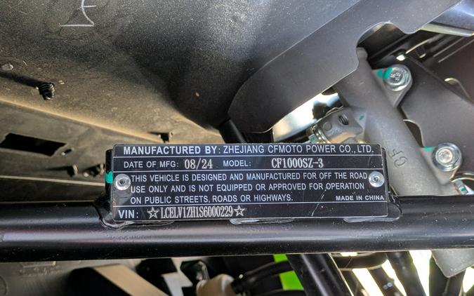 2025 CFMOTO ZForce 950 Trail