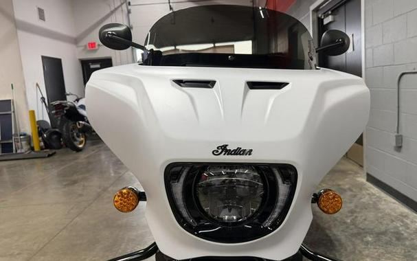 2025 Indian Motorcycle® Chieftain® PowerPlus Dark Horse® 112 w/PowerBand Ghost White Metallic Smoke