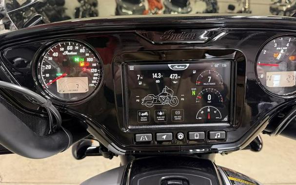 2025 Indian Motorcycle® Chieftain® PowerPlus Dark Horse® 112 w/PowerBand Ghost White Metallic Smoke