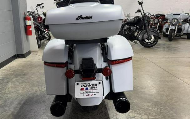 2025 Indian Motorcycle® Chieftain® PowerPlus Dark Horse® 112 w/PowerBand Ghost White Metallic Smoke