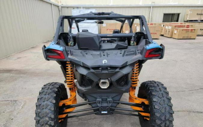 2026 Can-Am® Maverick X3 MAX DS Turbo Scandi Blue & Orange Crush
