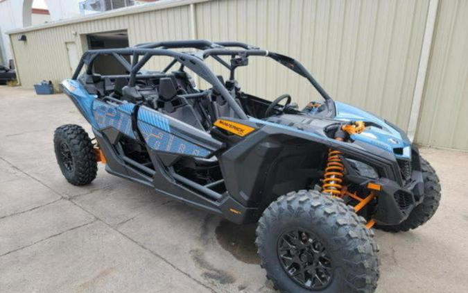 2026 Can-Am® Maverick X3 MAX DS Turbo Scandi Blue & Orange Crush