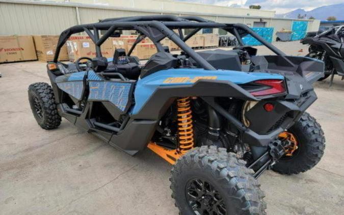 2026 Can-Am® Maverick X3 MAX DS Turbo Scandi Blue & Orange Crush