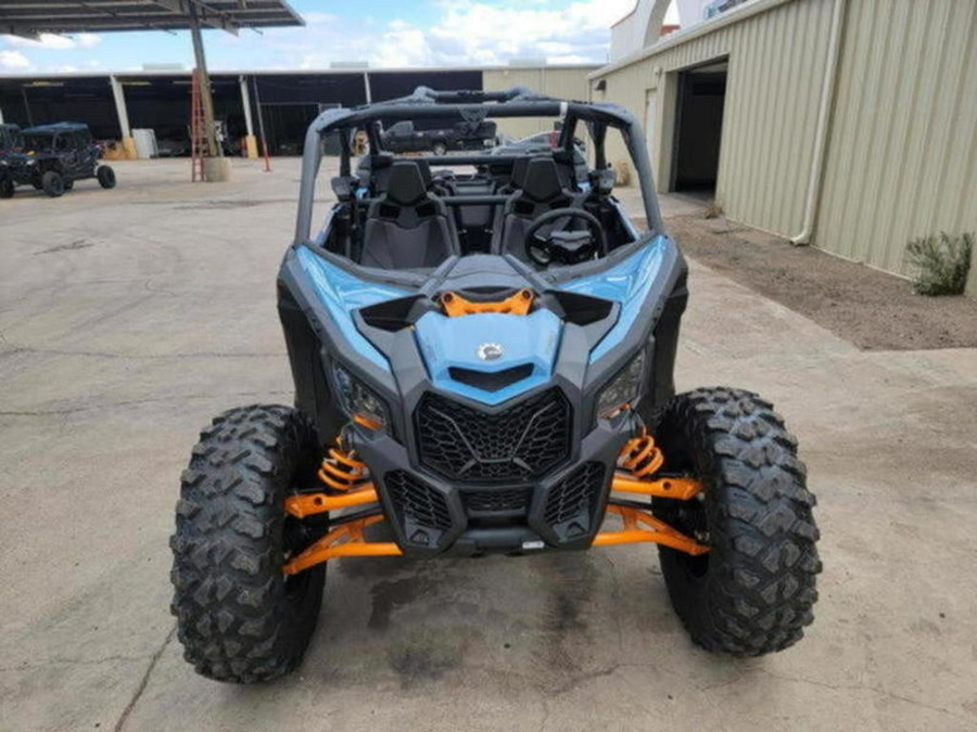 2026 Can-Am® Maverick X3 MAX DS Turbo Scandi Blue & Orange Crush