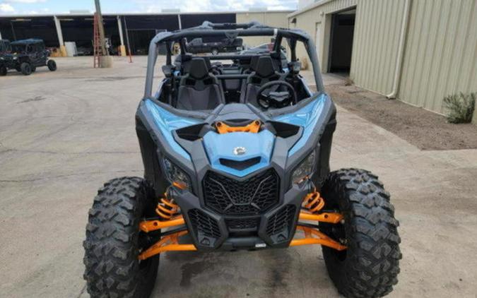 2026 Can-Am® Maverick X3 MAX DS Turbo Scandi Blue & Orange Crush