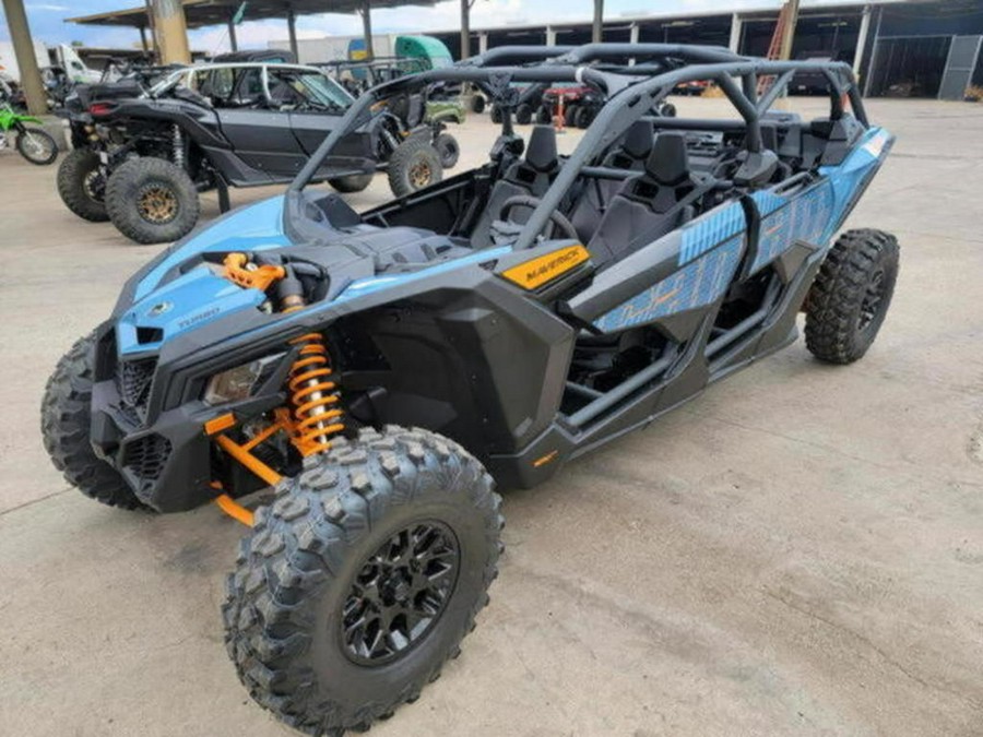 2026 Can-Am® Maverick X3 MAX DS Turbo Scandi Blue & Orange Crush