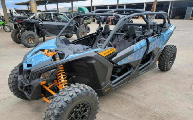 2026 Can-Am® Maverick X3 MAX DS Turbo Scandi Blue & Orange Crush