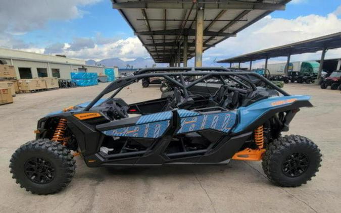 2026 Can-Am® Maverick X3 MAX DS Turbo Scandi Blue & Orange Crush