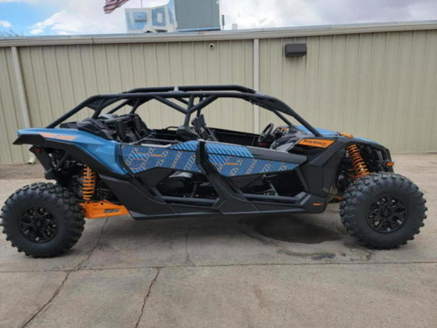 2026 Can-Am® Maverick X3 MAX DS Turbo Scandi Blue & Orange Crush