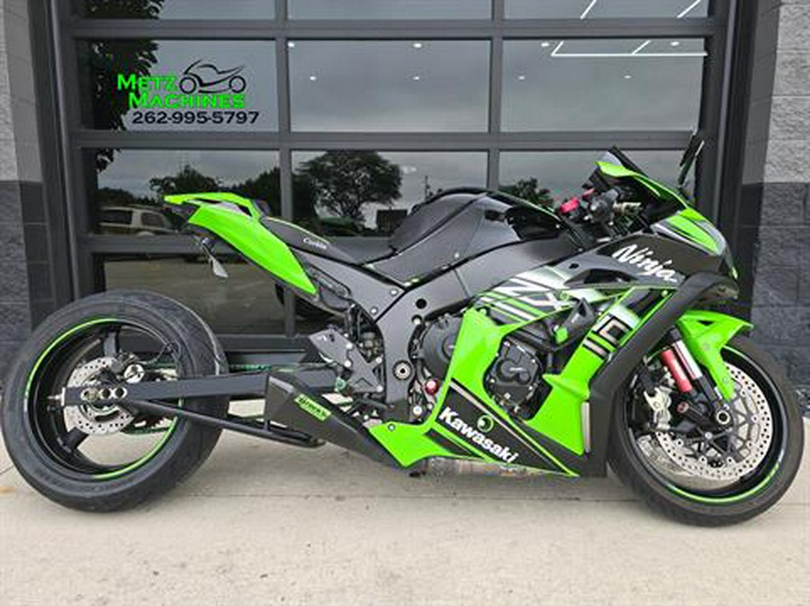 2016 Kawasaki Ninja ZX-10R KRT Edition