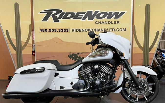 2019 Indian Chieftain Dark Horse White Smoke