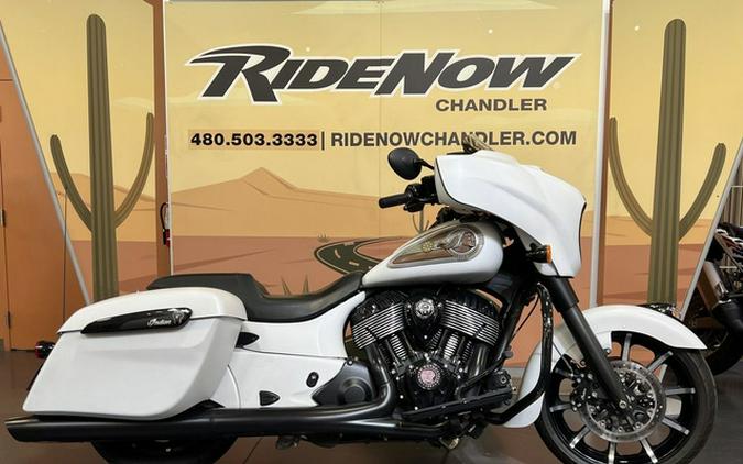2019 Indian Chieftain Dark Horse White Smoke