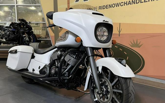 2019 Indian Chieftain Dark Horse White Smoke