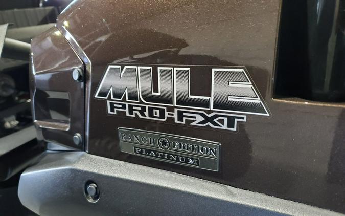 2023 Kawasaki MULE PRO-FXT Ranch Edition Platinum