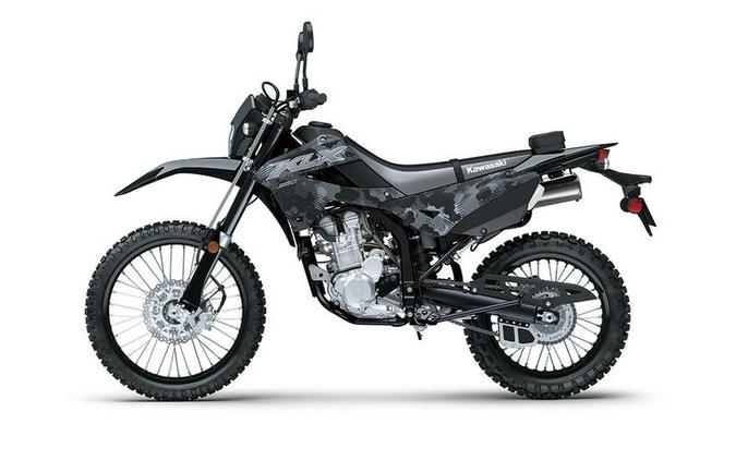 2024 Kawasaki KLX®300 Cypher Camo Gray