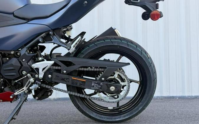 2026 Kawasaki Ninja® 500 ABS Metallic Matte Twilight Blue