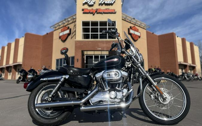 2009 Harley-Davidson® XL1200C, Custom BLACK