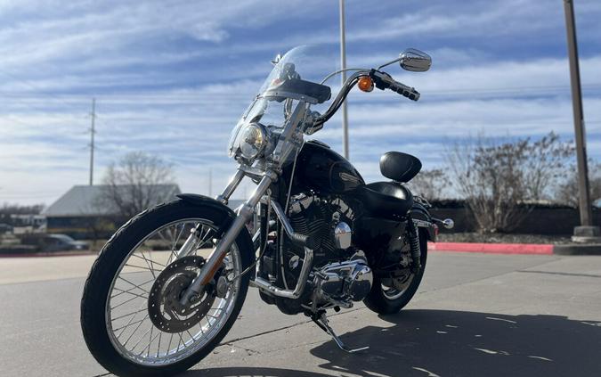 2009 Harley-Davidson® XL1200C, Custom BLACK