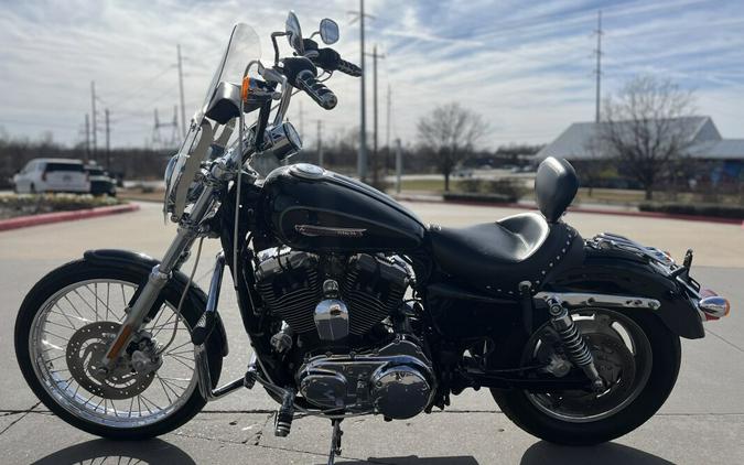 2009 Harley-Davidson® XL1200C, Custom BLACK