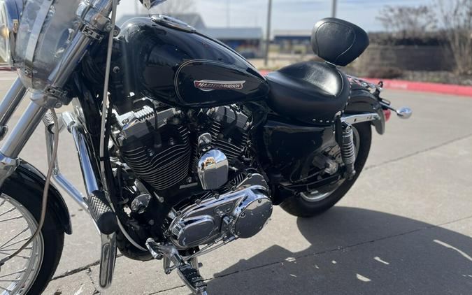 2009 Harley-Davidson® XL1200C, Custom BLACK