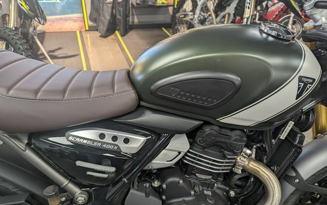 2025 Triumph Scrambler 400 X