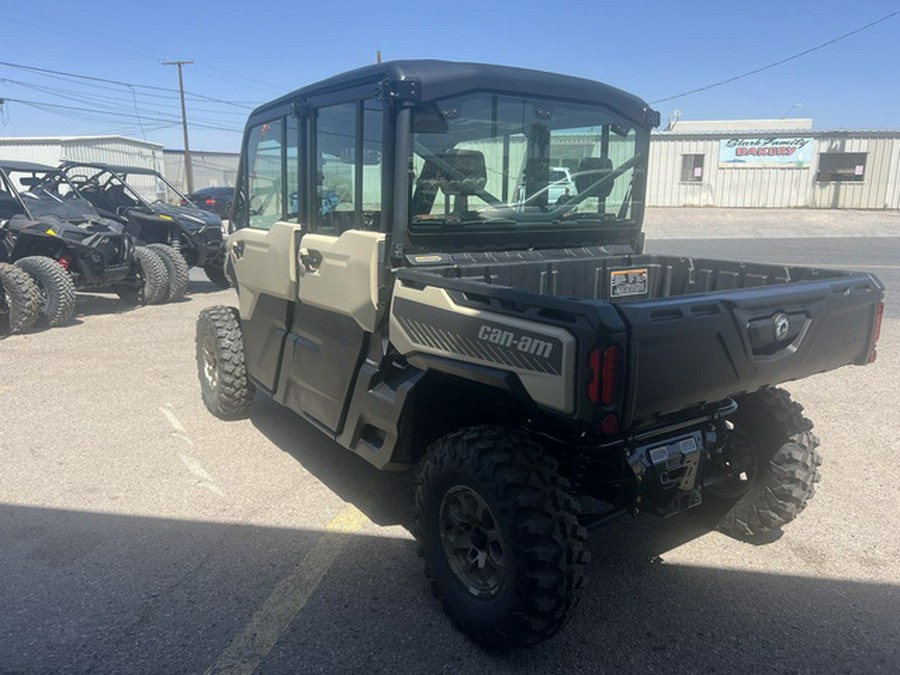 2024 Can-Am Defender MAX Limited HD10 Desert Tan & Timeless Bl