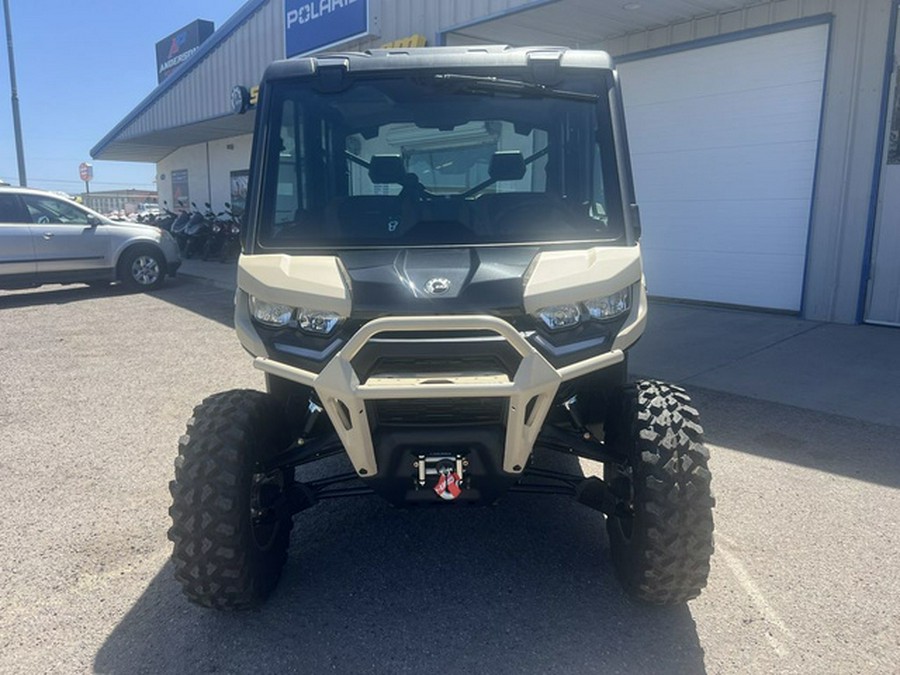 2024 Can-Am Defender MAX Limited HD10 Desert Tan & Timeless Bl