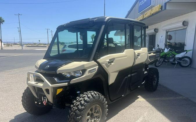 2024 Can-Am Defender MAX Limited HD10 Desert Tan & Timeless Bl