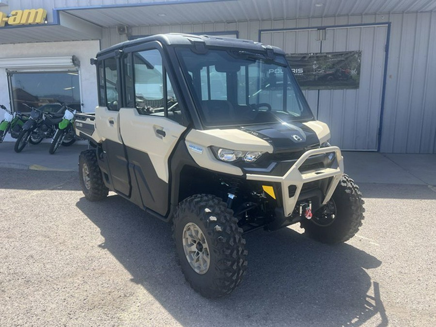 2024 Can-Am Defender MAX Limited HD10 Desert Tan & Timeless Bl