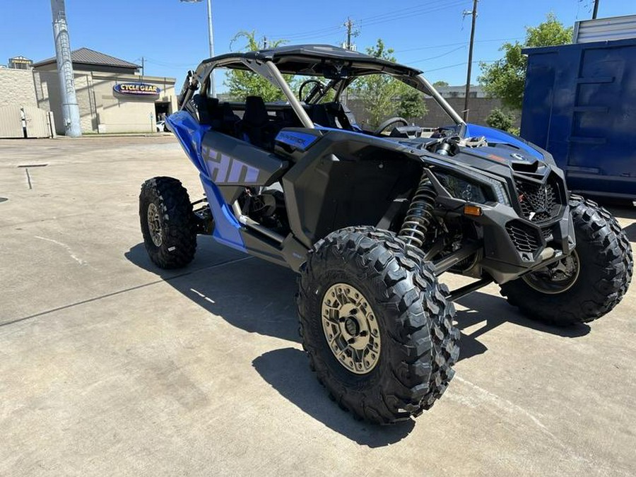 2024 Can-Am® Maverick X3 X rs Turbo RR Dazzling Blue & Carbon Black