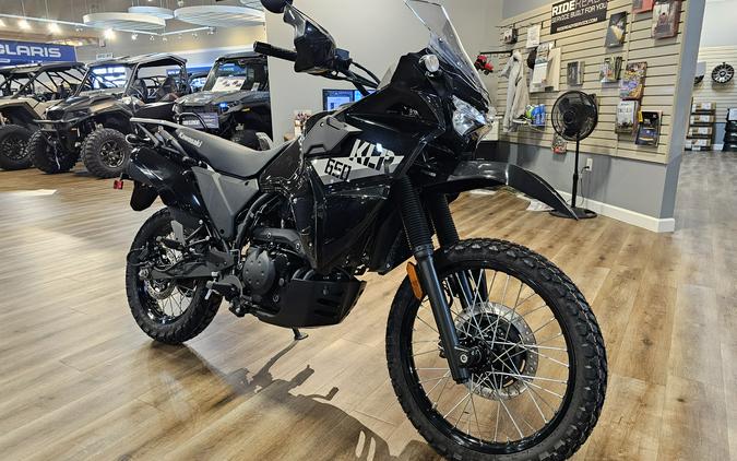 2026 Kawasaki KLR 650 ABS Metallic Spark Black - 110095