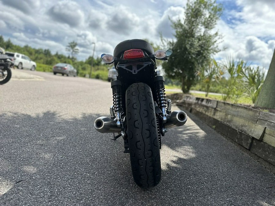 2021 Triumph Street Twin 900 Korosi Red Cobalt Blue