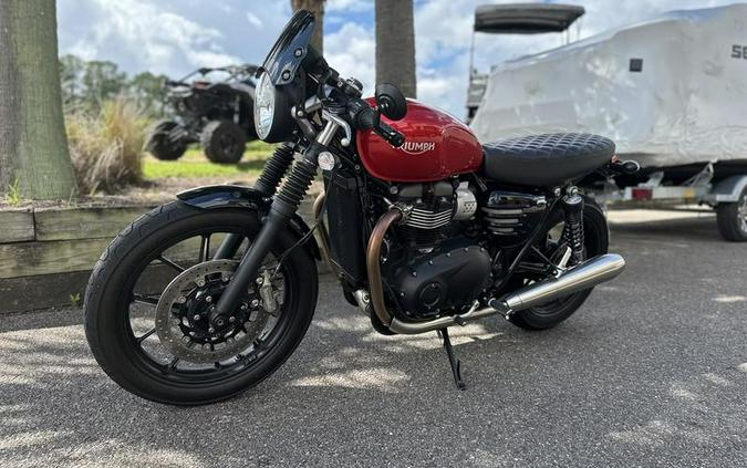 2021 Triumph Street Twin 900 Korosi Red