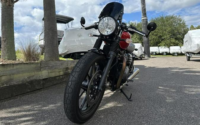 2021 Triumph Street Twin 900 Korosi Red