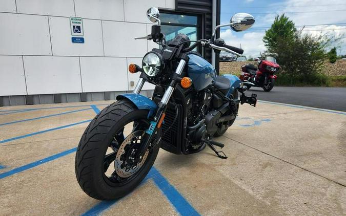 2026 Indian Motorcycle® Scout® Sixty Bobber Limited Storm Blue