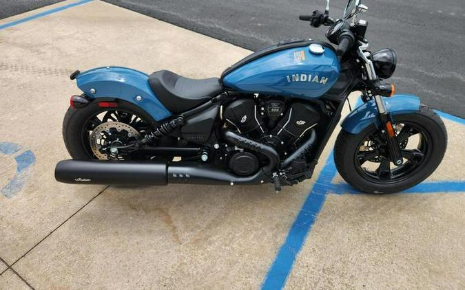 2026 Indian Motorcycle® Scout® Sixty Bobber Limited Storm Blue