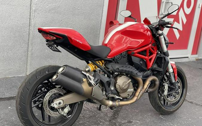 2016 Ducati Monster 821 Stripe Red with Stripe Livery