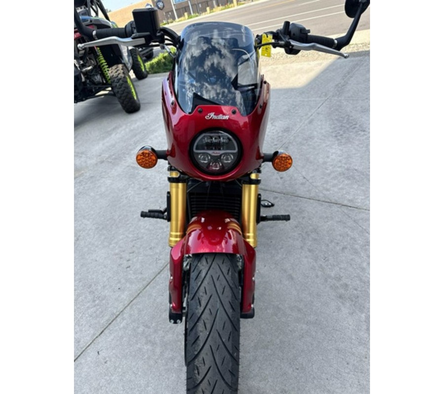 2025 Indian 101 Scout Sunset Red Metallic With Graphics