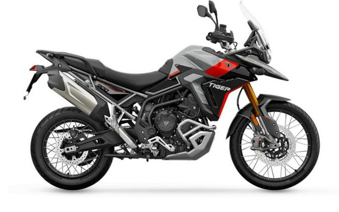 2025 Triumph Tiger 900 Rally Pro Ash Grey / Intense Orange GT Pro
