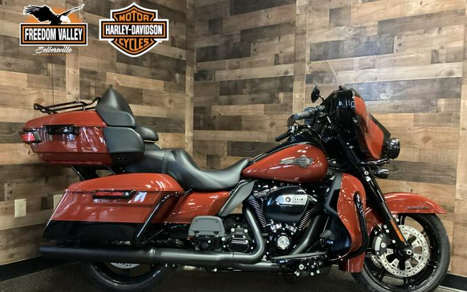 2024 Harley-Davidson Ultra Limited Red Rock / Vivid Black - Black Finish FLHTK