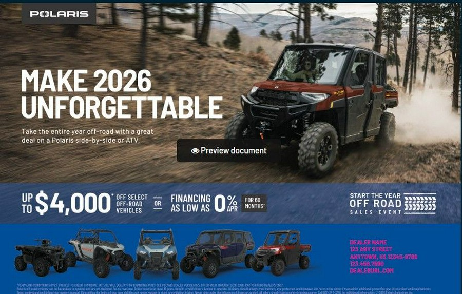 2026 Polaris Sportsman 850 Trail