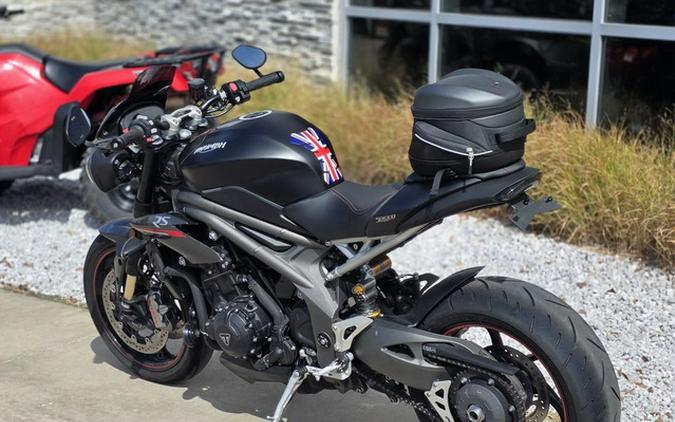 2019 Triumph Speed Triple RS Matt Jet Black