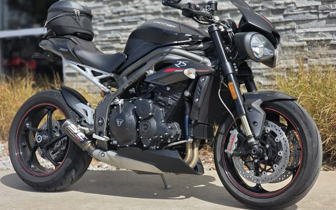 2019 Triumph Speed Triple RS Matt Jet Black