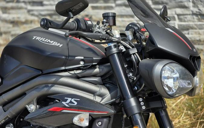 2019 Triumph Speed Triple RS Matt Jet Black