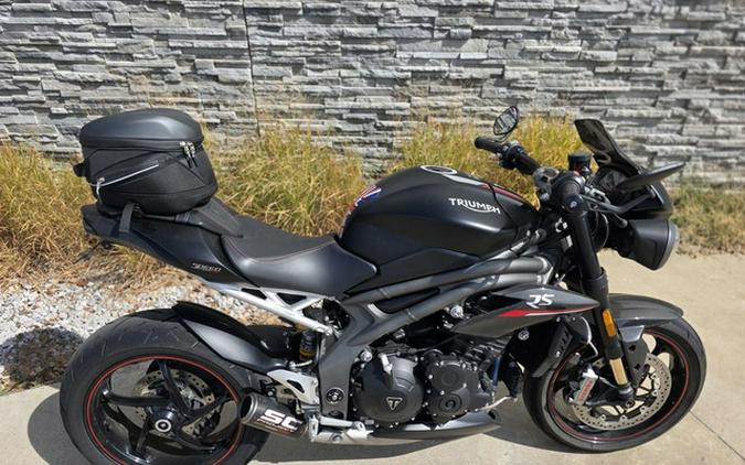 2019 Triumph Speed Triple RS Matt Jet Black