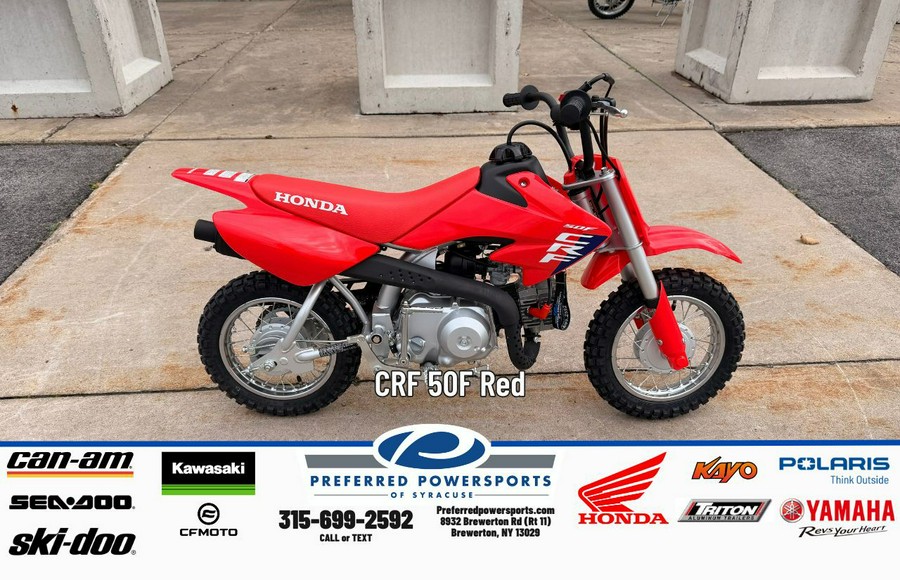 2026 Honda CRF 50F Red