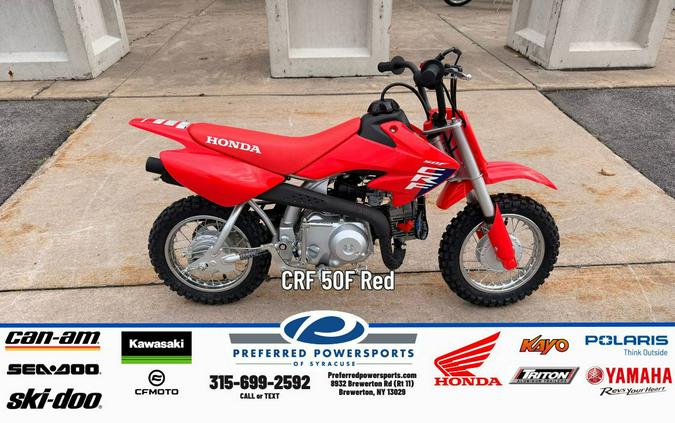 2026 Honda CRF 50F Red