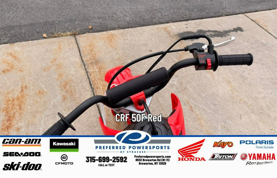 2026 Honda CRF 50F Red